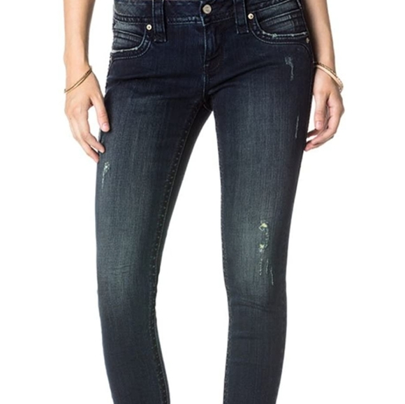 💝 Buffalo  David distressed  boot cut jeans - Picture 1 of 11
